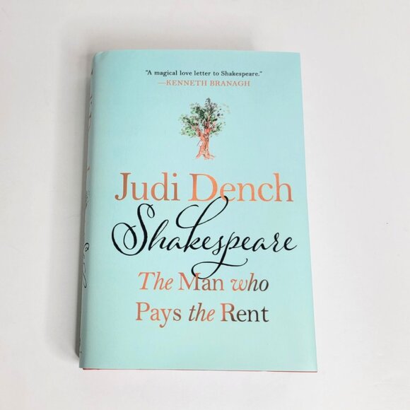 SIGNED JUDI DENCH - Shakespeare: The Man Who Pays the Rent - HC Signed Bookplate - Picture 2 of 4
